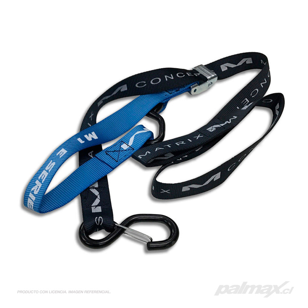 Set (2) de amarras (Tie Down) para motos M1 E-Series | Matrix Concepts